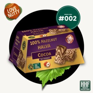 Home 100% hazelnut halva cocoa