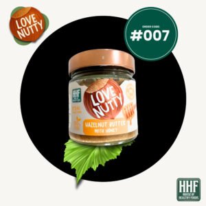 hazelnut butter with honey