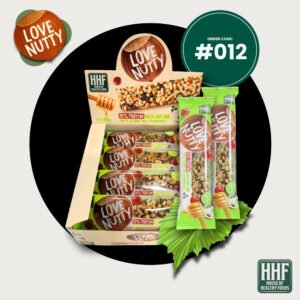 Home 20% protein hazelnut bar with sesame and cranberries